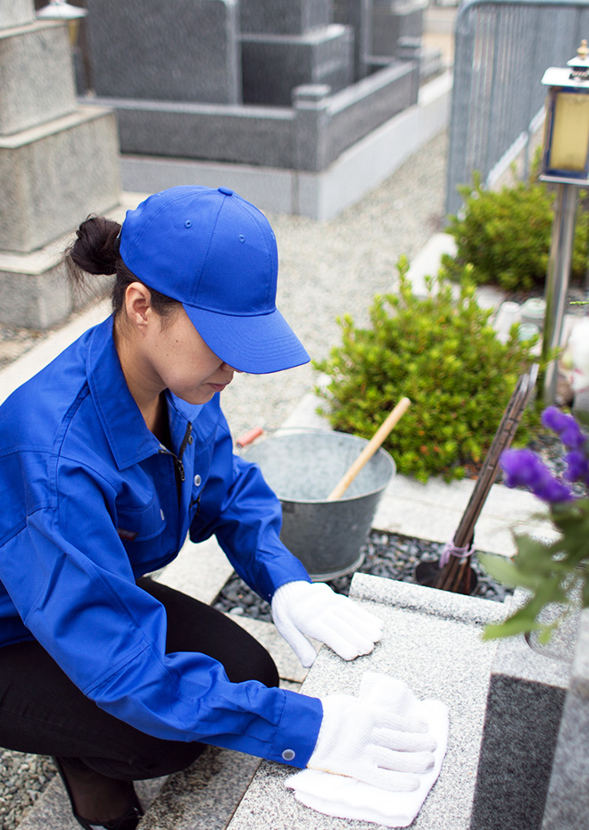 お墓のリフォーム・クリーニング